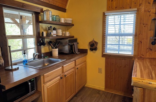 Smoky Mountains Cabin | SMALL RUSTIC cabin, AC/heat, WiFi, dog friendly