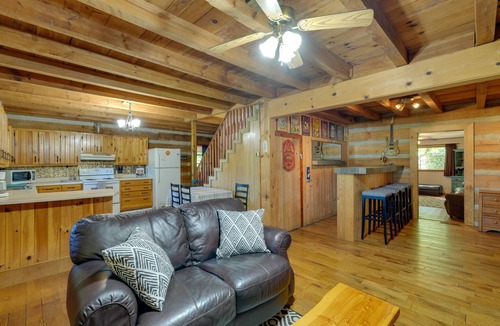 Greene County Cabin | Spacious Yard + Fire Pit: Afton Family Cabin!