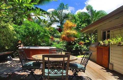 Wainiha House | Spectacular Beachfront Home North Shore Haena Tropical Immersion TVNC#1116