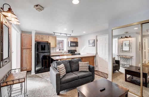 Four O'Clock Condo | Super cute studio right across the street from the Snowflake Chair Lift!
