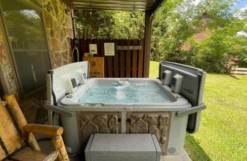 Chalet Village House | Three Bears Lodge - Outdoor Hot Tub, Game Room, Pet Friendly + Chalet Village Resort Access
