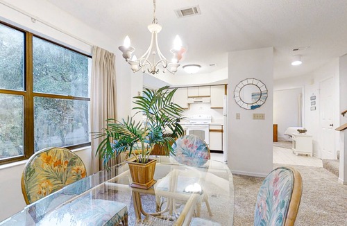 Amelia City House | Two-story townhome with fast WiFi & pool - steps from the beach