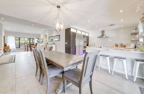 Santa Barbara Estates House | Upscale Home w/Hot Tub: Walk to Pompano Beach!