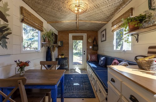 Warner Springs Cabin | Vintage Tiny House with Spa-Inspired Bathroom in Warner Springs, California