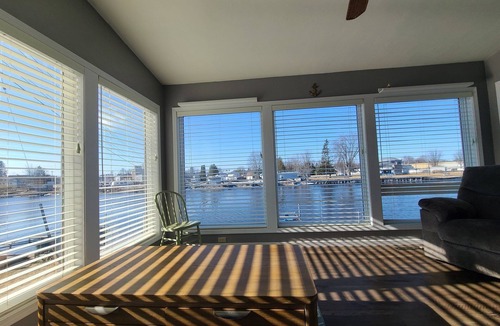 Algoma House | Waterfront Getaway with Boat Slip/Dock and Spectacular Sunsets on Ahnapee River
