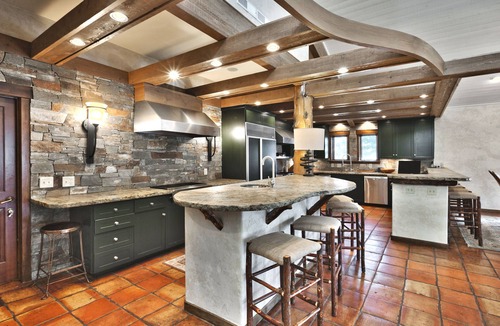 Deer Valley House | Your Own Ski-Lodge Experience- roaring fires, two bars, billiards rooms & more