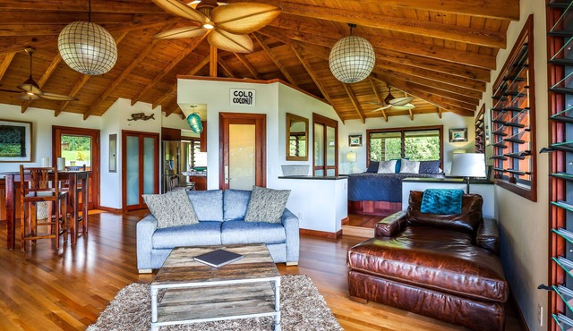 23 Acre Estate, Ocean and Sunset Views, Hot Tub, Private Beach Access, Jungle!