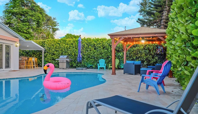 4-Bedroom Villa, Pool, Game Room, Near The Beach & Hard Rock Hotel