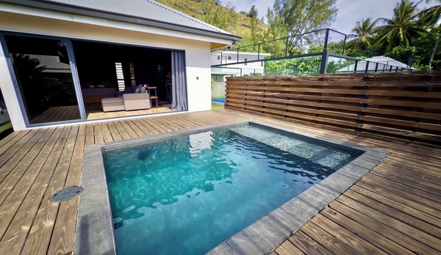 Bungalow Hau - Area Haumaru - Terrain PADEL privé