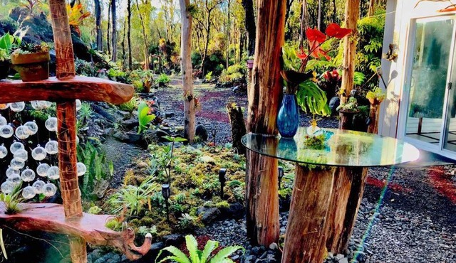 Exotic Garden cottage at amazing volcano fissure