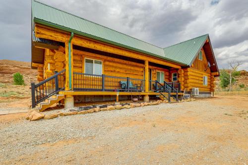 Explore Uintah Basin: 'Rustic Cliff Ranch A' Cabin