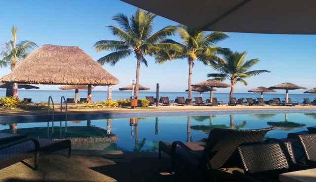 Fiji Island Escape with Tropical Gardens & Spacious 1BR Garden View