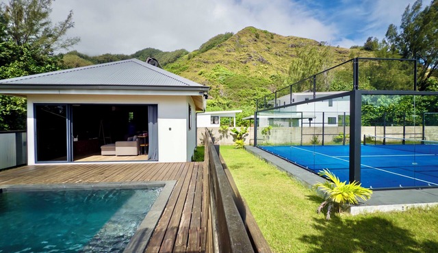 Haumaru Bungalows - 2 private pools and private PADEL court - 6 pers