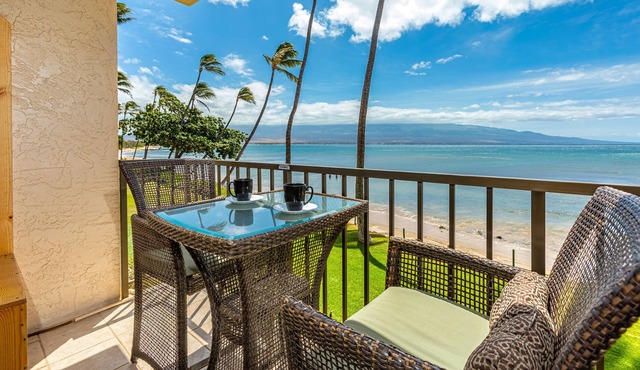 Kanai A Nalu Unit 202 - Direct Oceanfront View