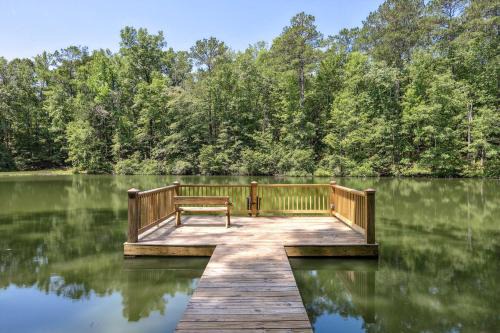 Lakefront Hamilton Cabin w/Dock & Fire Pit!