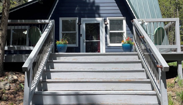 Mountain Bliss A-Frame, Hot Tub, Sleeps 7, Pet Friendly