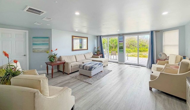 Oceanfront Downstairs Duplex | 4BR + Beach Access