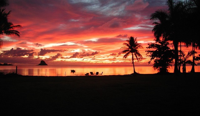 Oceanfront - one acre on Kaneohe Bay!