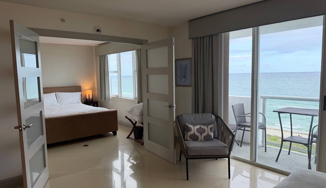 Oceanfront two-bedroom