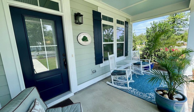 Perfect Single Level Spacious Layout Coastal Retreat Featuring Resort Style Pool