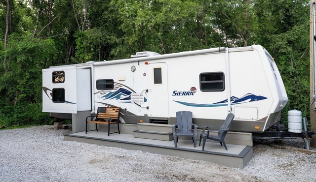Pet-friendly 2BR Camper With Fire Pit & Grill