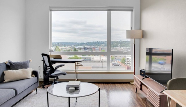 Premium Ballard 1BR w/W/D, BBQ & Gym, near Waterfront, by Blueground