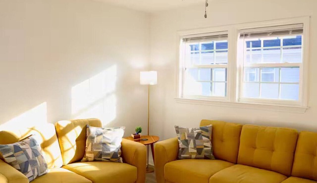 Retro Duplex | 2BR · Park & Splash Pad