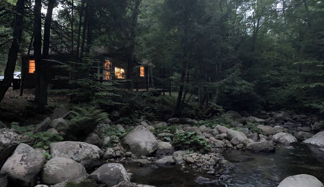 Riverfront Cabin in Adirondack High Peaks