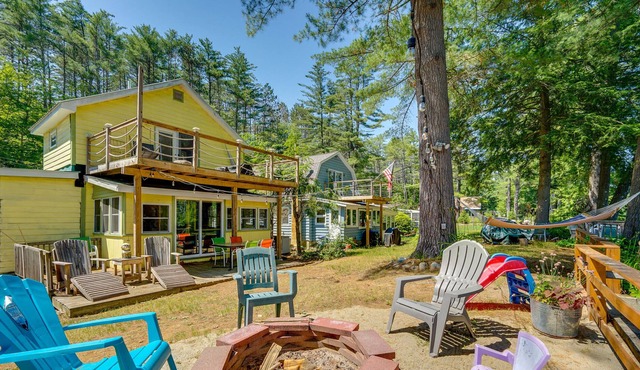 Riverfront Hadley Getaway w/ Fire Pit & Boat Dock!