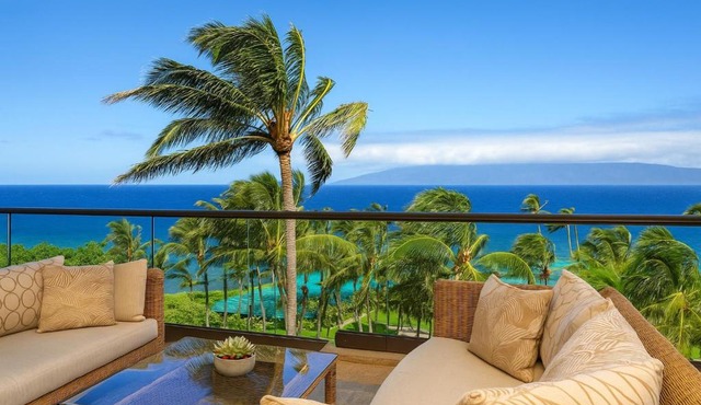 The Resort at Kapalua Bay Ocean View 3 BR Sleeps 8 Luxury Resort Living Complimentary Car with 6 Nights MON-2604 by KBM