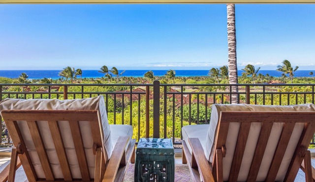 Tranquil 2BR Hainoa Villa 2907B at Hualalai – Panoramic Ocean Views
