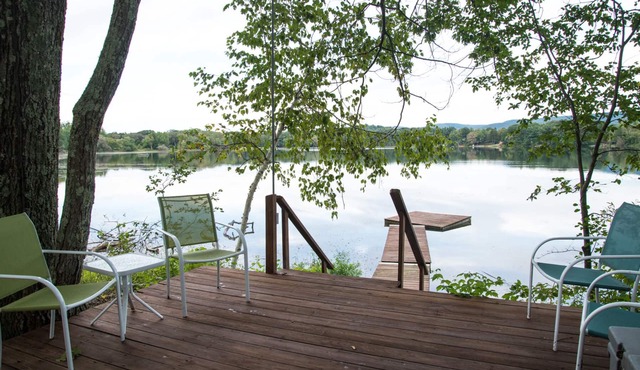 Ultimate Lakefront Escape - Heated Pool, Private Dock