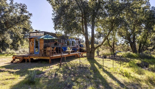 Vintage Tiny House with Spa-Inspired Bathroom in Warner Springs, California