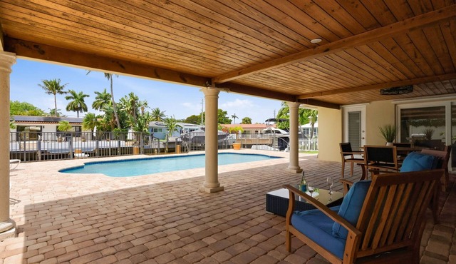 Waterfront Home at Bella Acqua – Heated Pool, Dock & Beach 5-Minutes Away