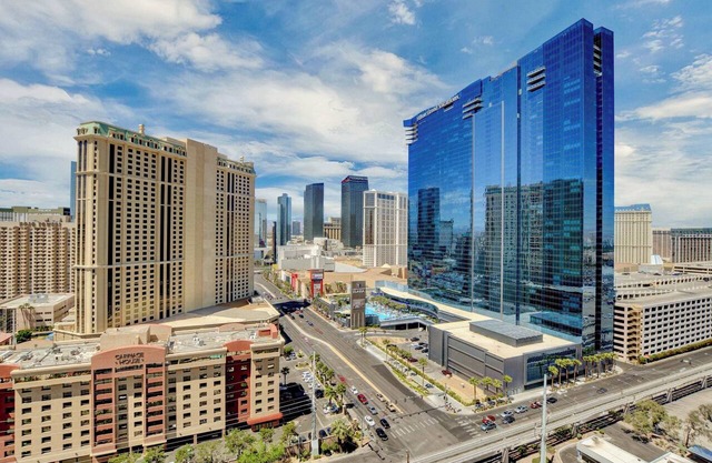 No Resort Fee | Balcony Strip Views, Pools & Parking