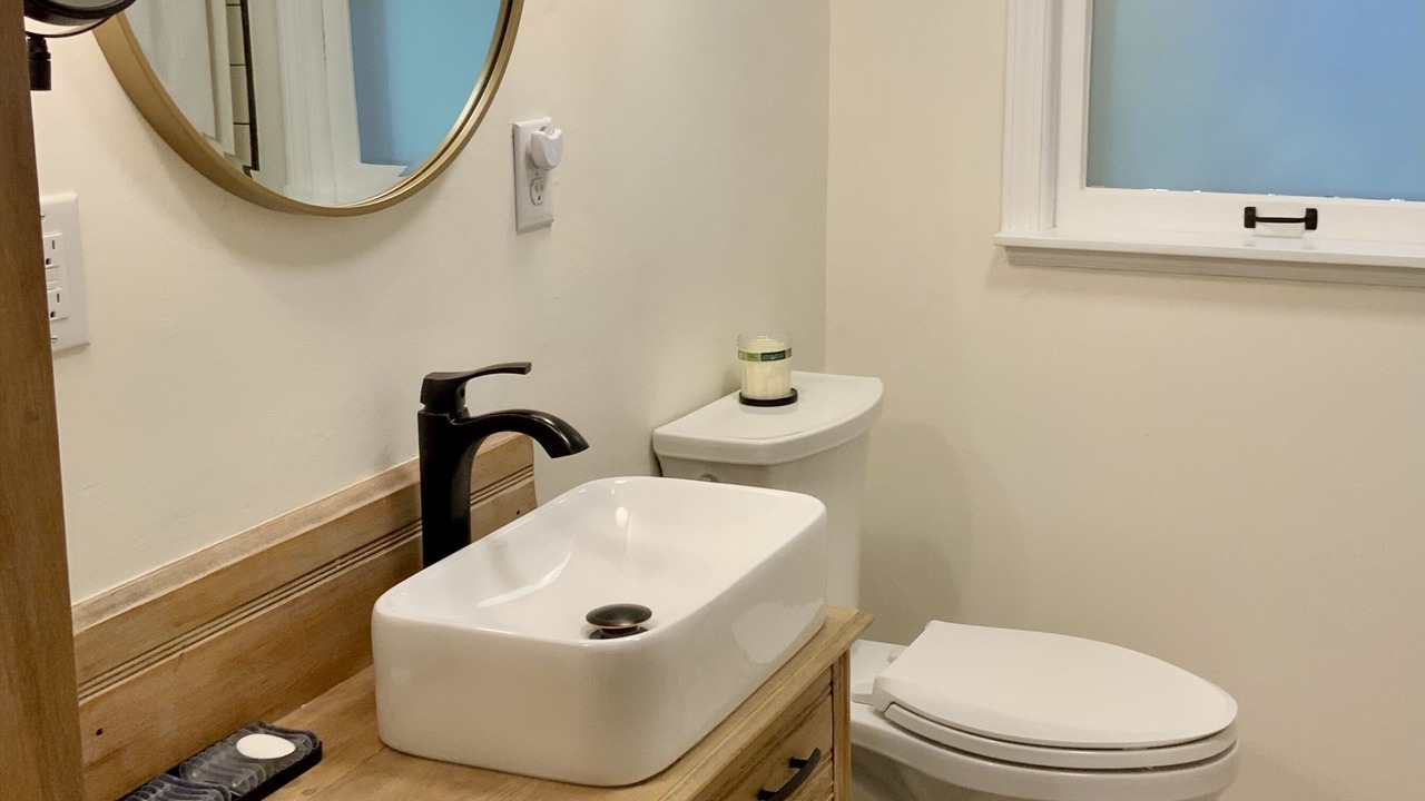 Photo of Bathroom in Lake Michigan Beach
