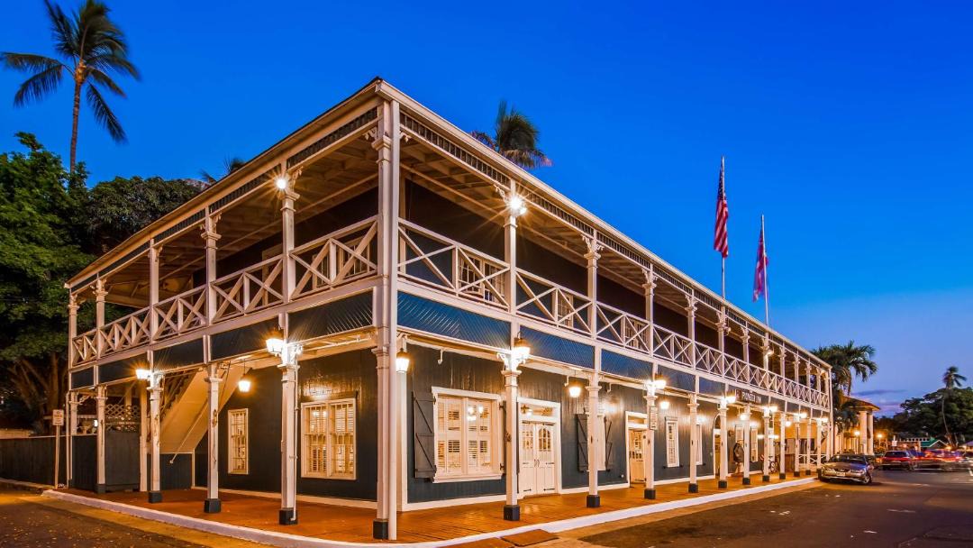Photo of Buildings in Historic Lahaina Front Street