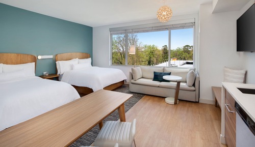 Studio, Multiple Beds (Mobility Accessible, Roll-In Shower)