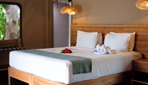 Beachfront Glamping Villa