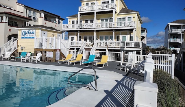 Oceanfront - Pool & Private Hot Tub on Oceanfront Deck - Spectacular Views